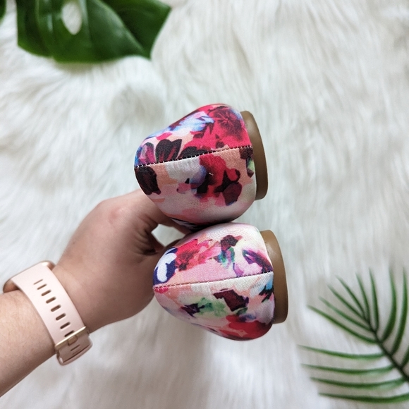 Dream Pairs colorful floral pointed toe flats size 11 - Picture 3 of 9